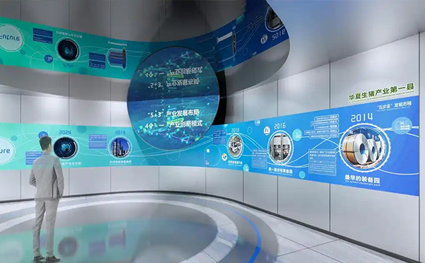 展館設計裝修公司|企業展廳展館|展廳設計施工|華竣