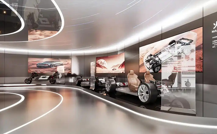 展館設計裝修公司|企業展廳展館|展廳設計施工|華竣